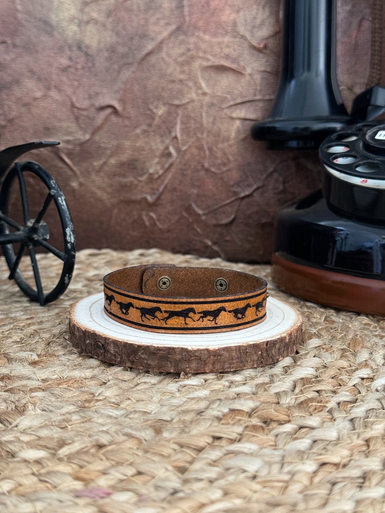 Antique Animation Horse Bracelet