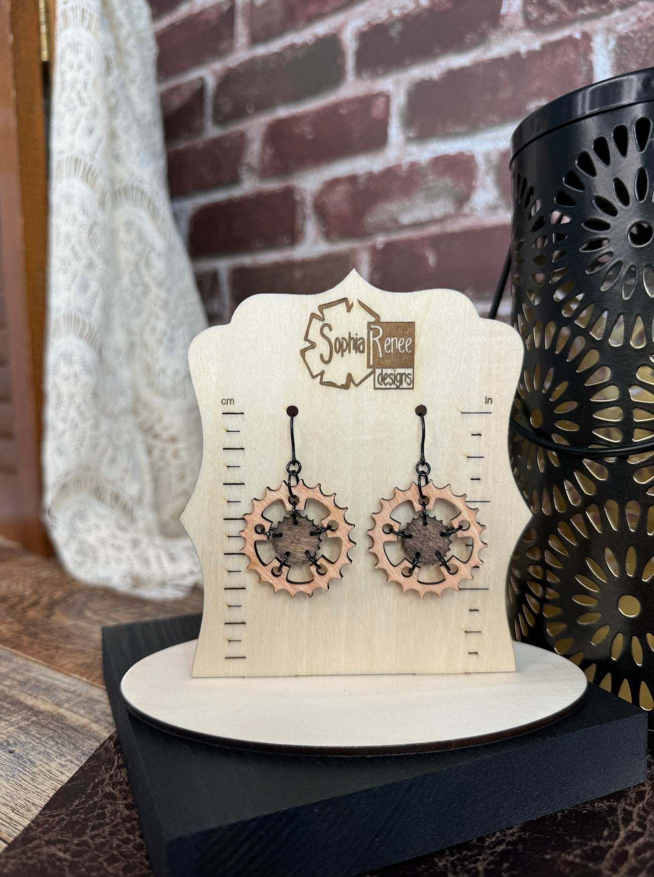 Wood Earrings
