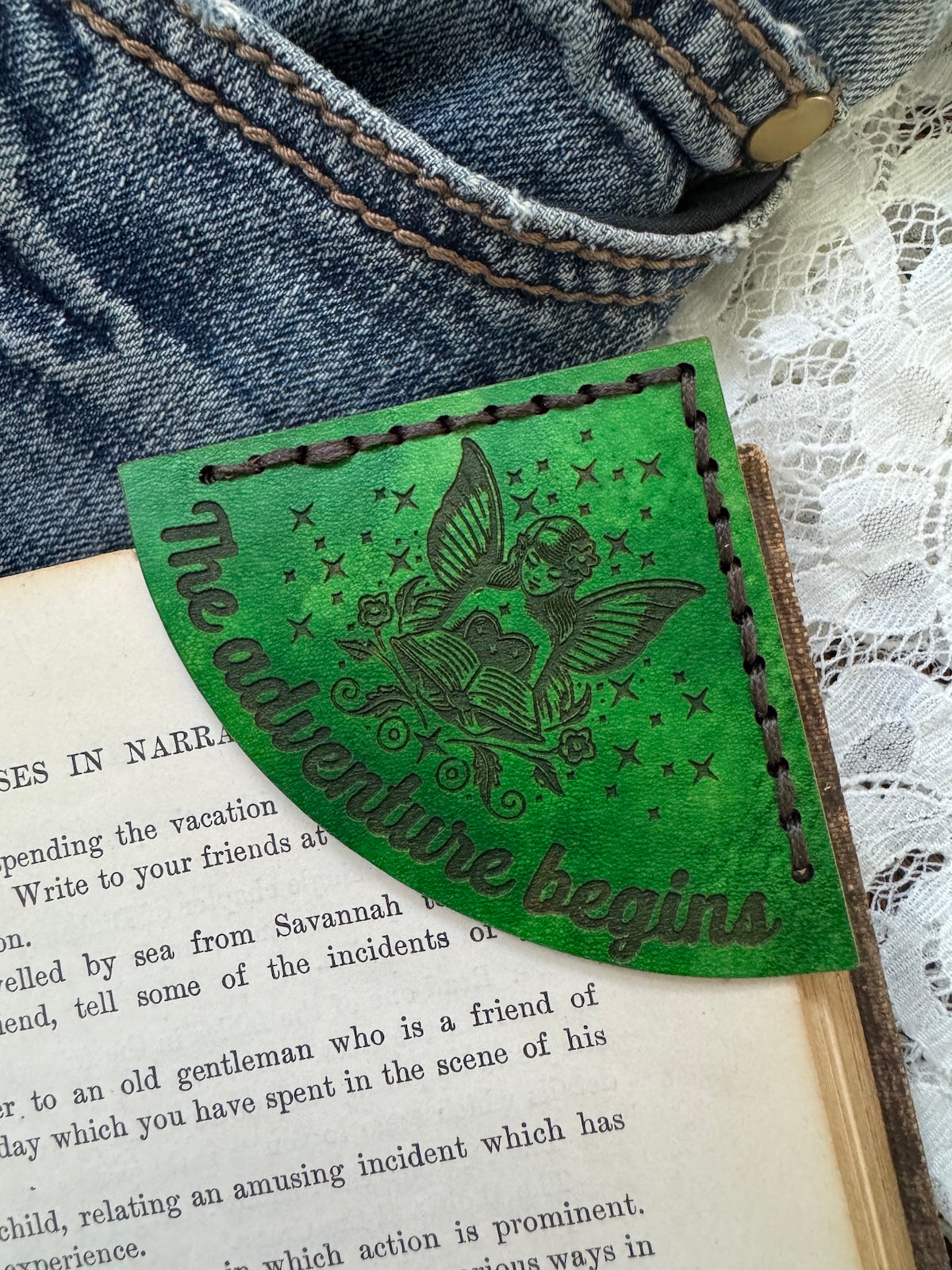 The Adventure Begins Bookmark - Fairy