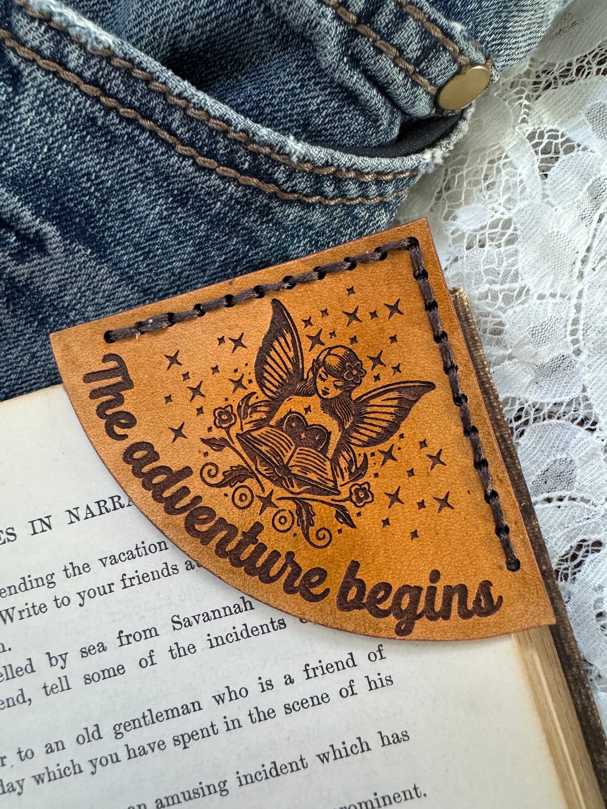 The Adventure Begins Bookmark - Fairy