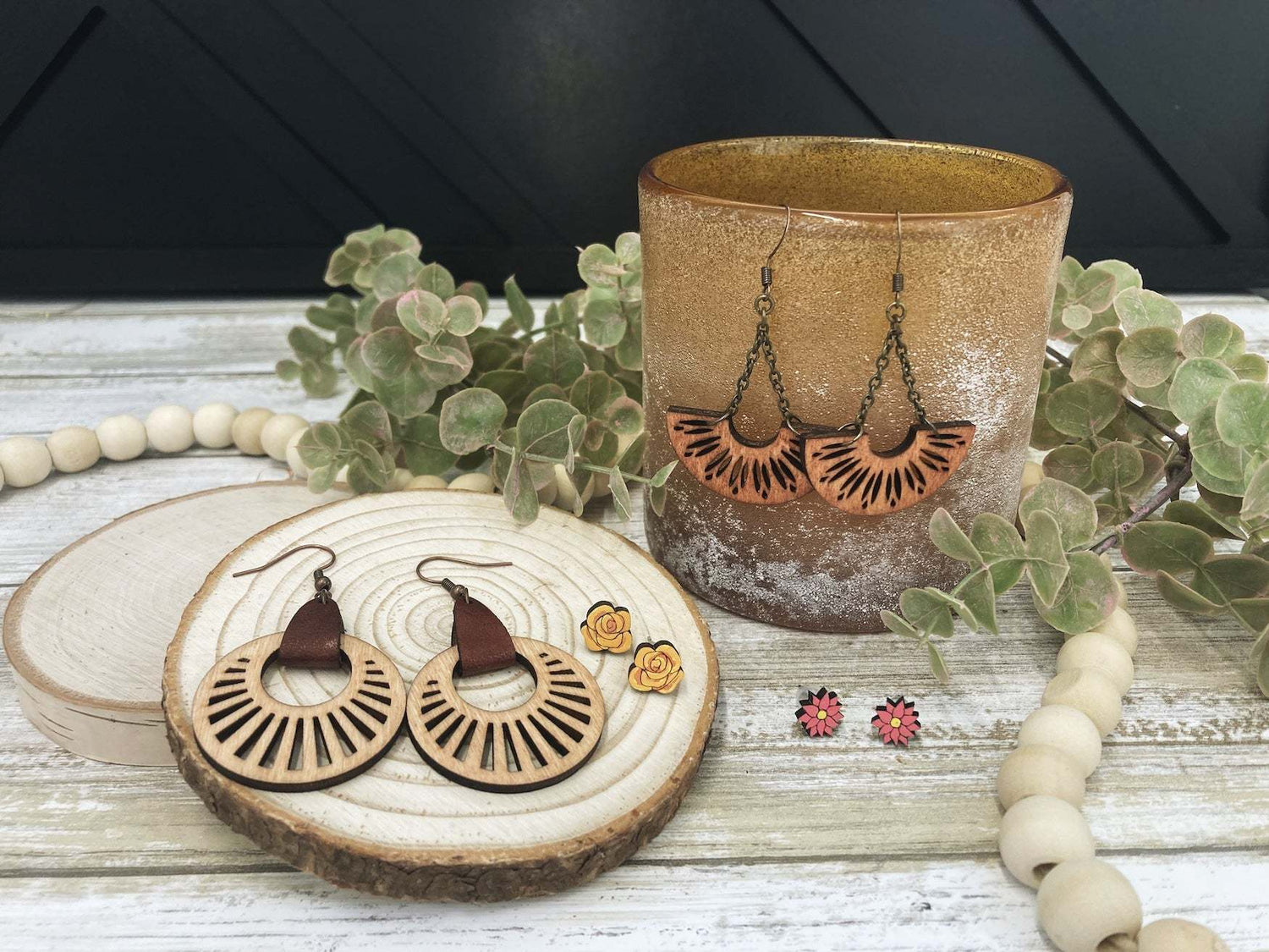 Wooden Earrings