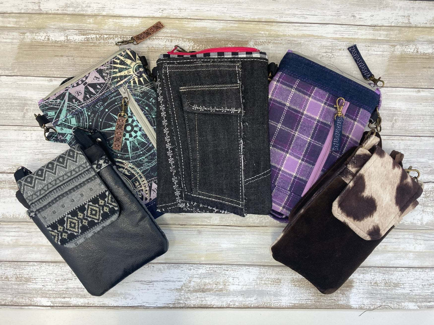 Upcycled Purses & Accessory Organizers