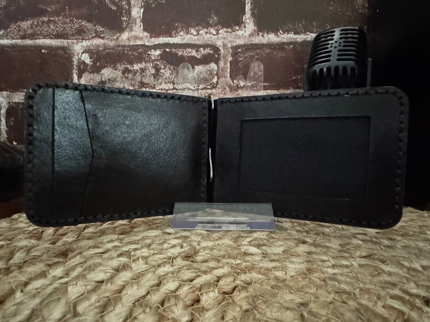 Farm Leather Wallet with Money Clip