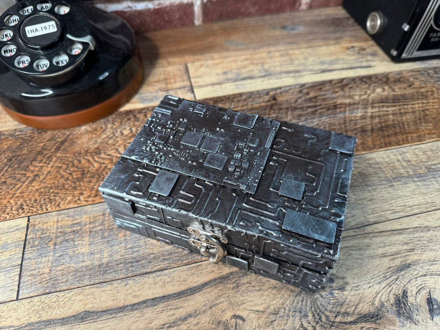 Upcycled Electronic Circuit Mini Box