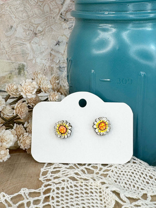 Daisy Stud Earrings