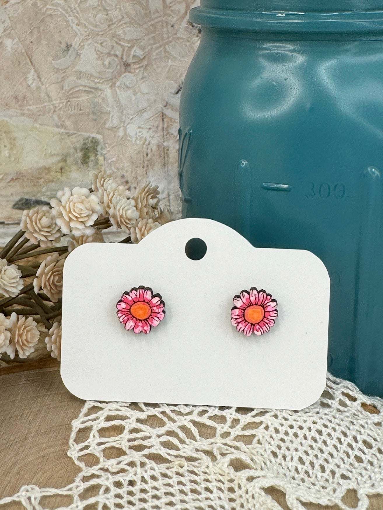 Daisy Stud Earrings