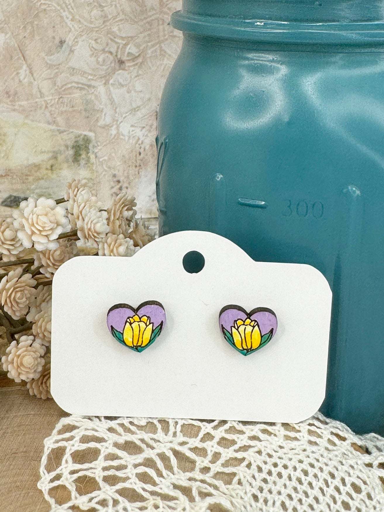 Tulip Love Studs