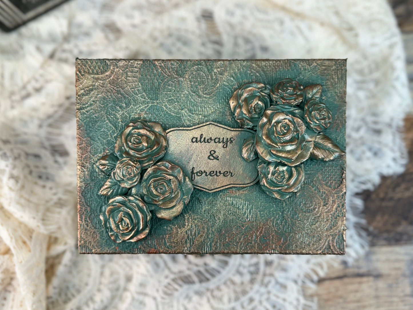 "Always and Forever" Decorative Box