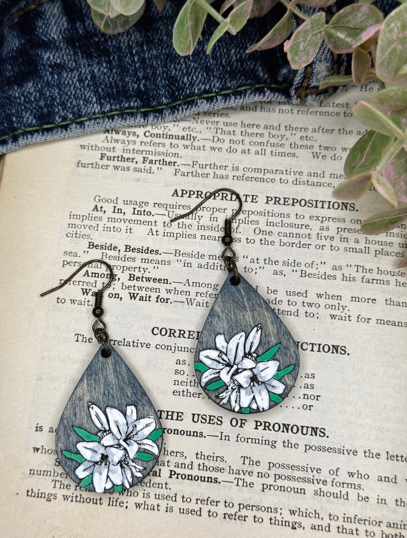 Dangle Earrings | Lily Teardrop Dangle Earrings | Sophia Renee Designs