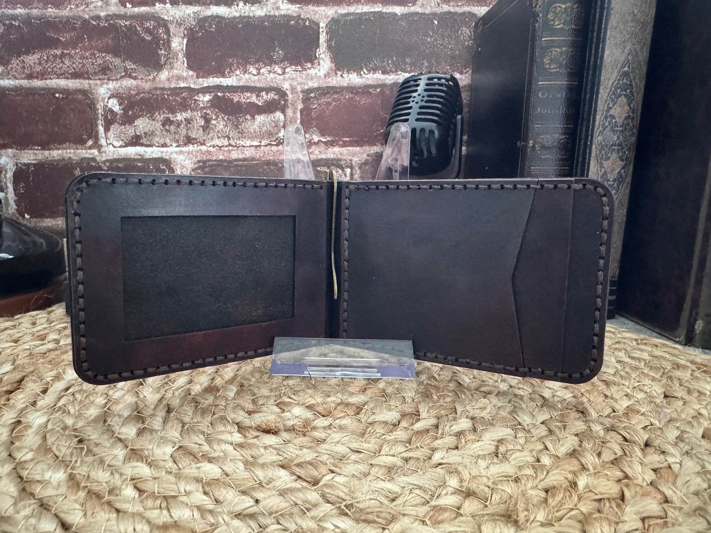 Model T Leather Wallet with Money Clip
