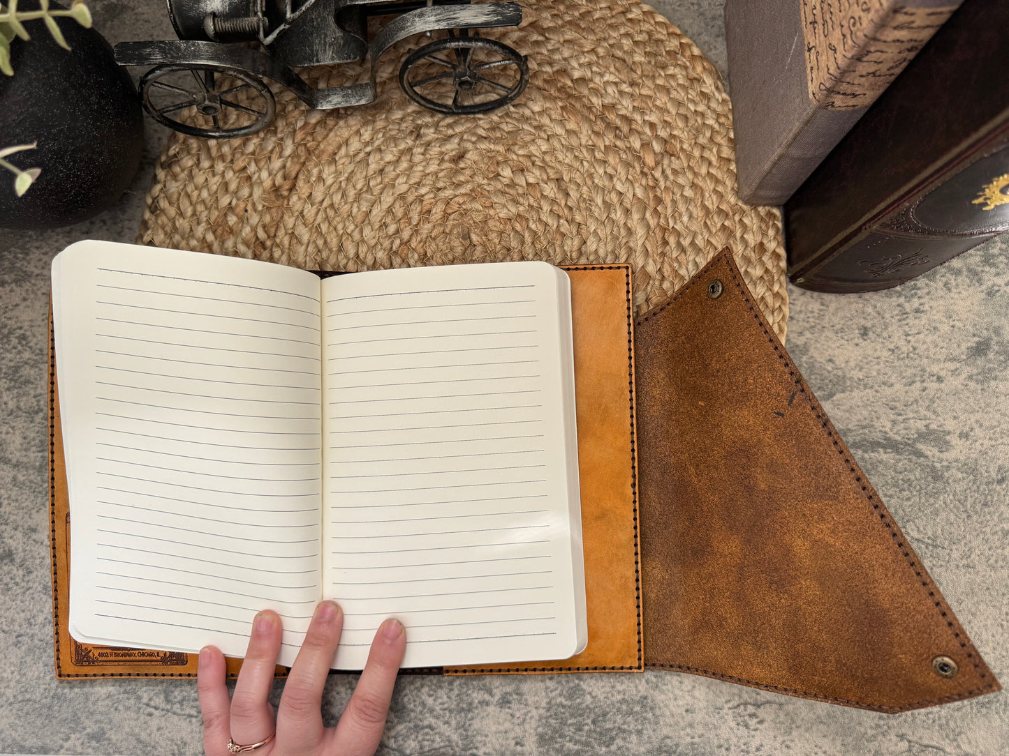 Prohibition Leather Notebook