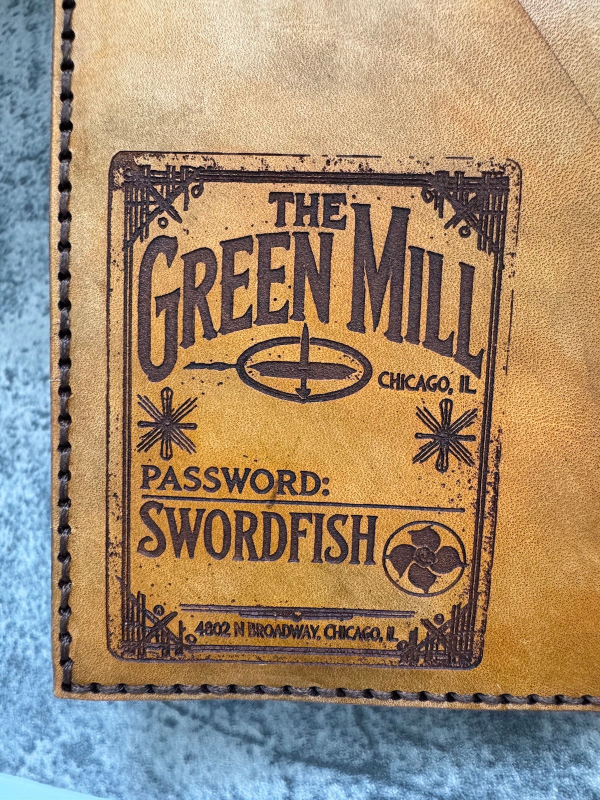 Prohibition Leather Notebook