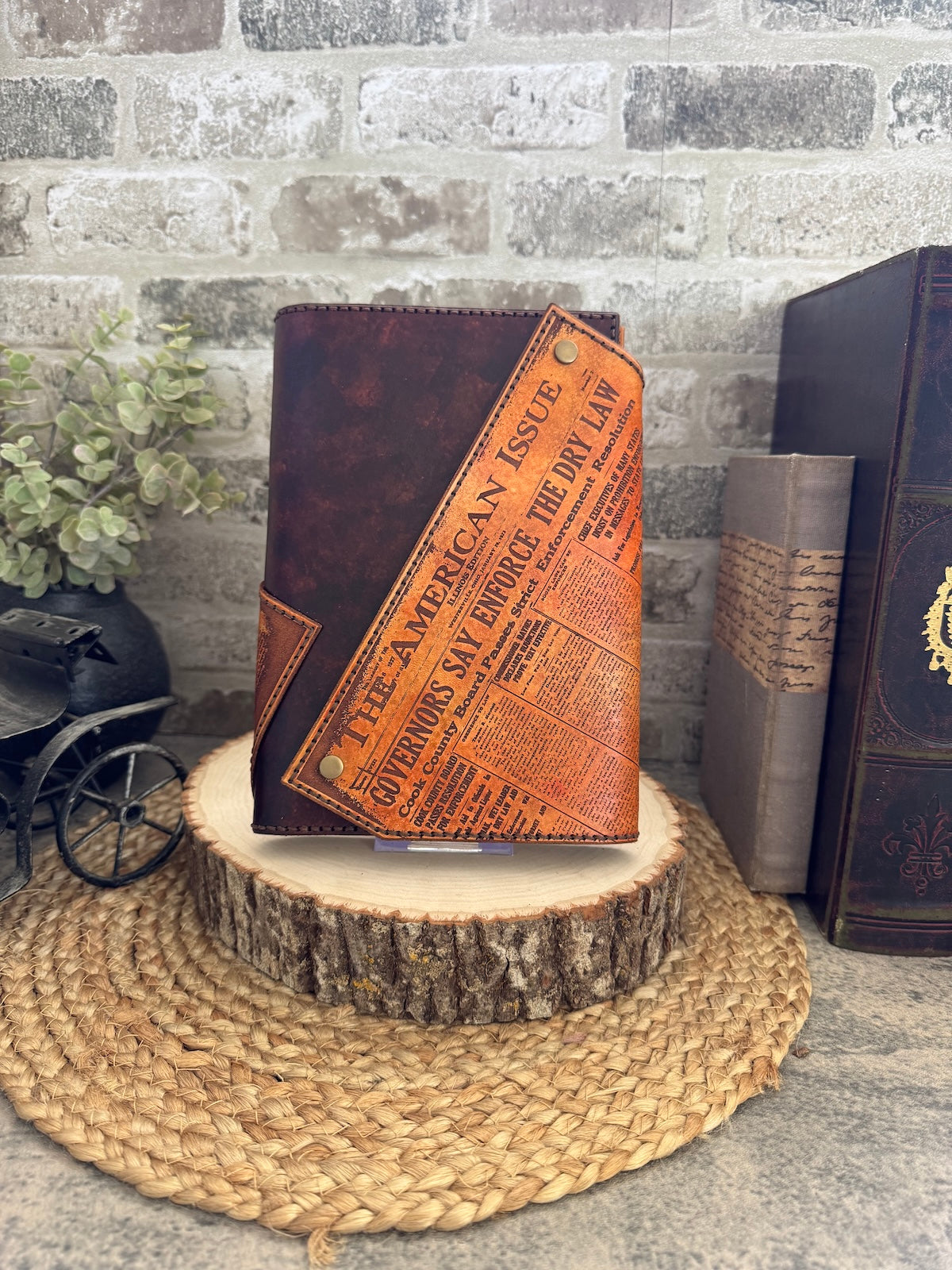 Prohibition Leather Notebook