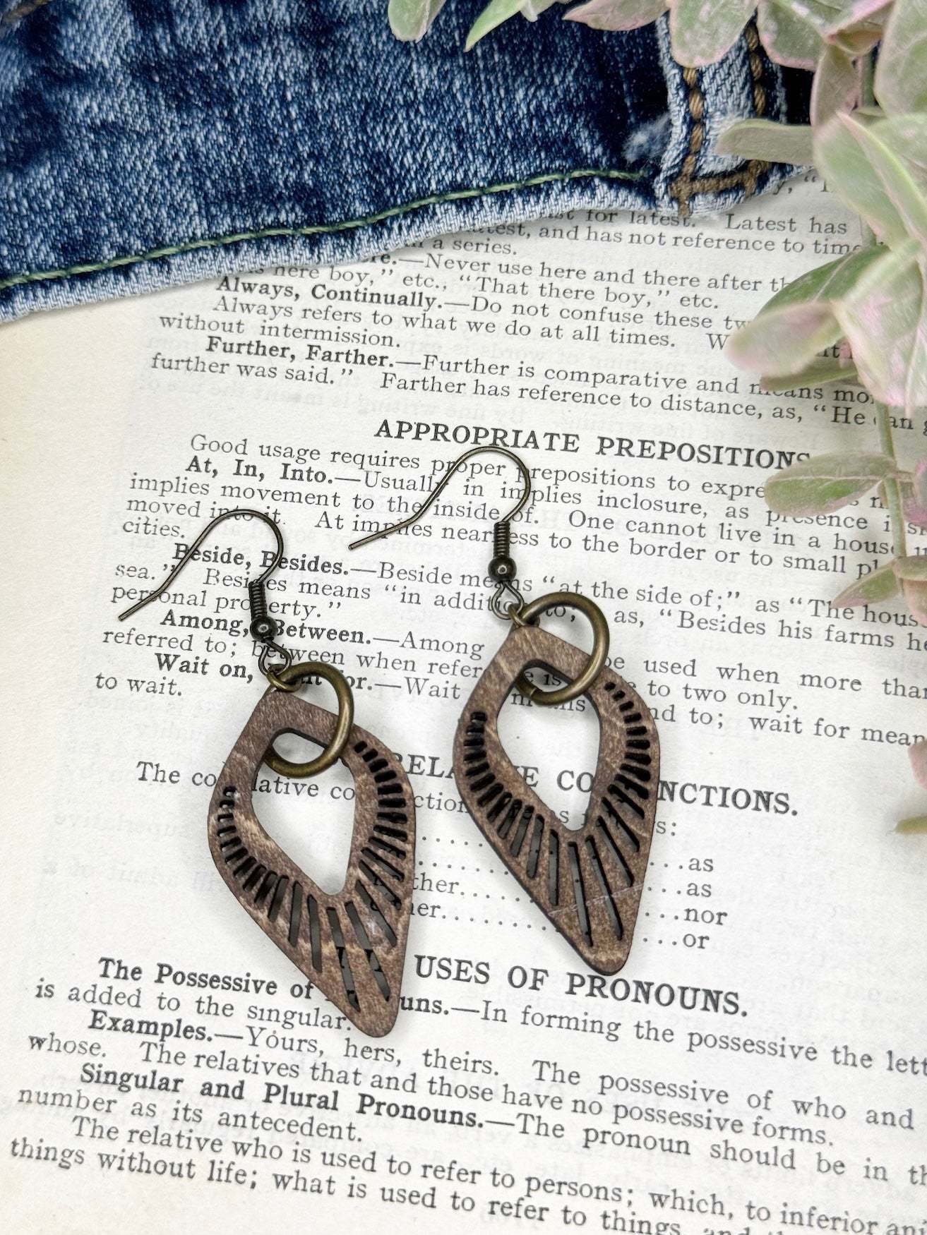 Radiant Reverse Teardrop Dangle Earrings