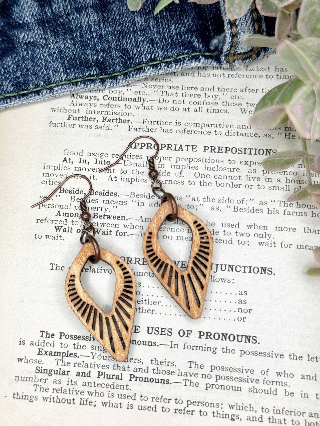 Radiant Reverse Teardrop Dangle Earrings