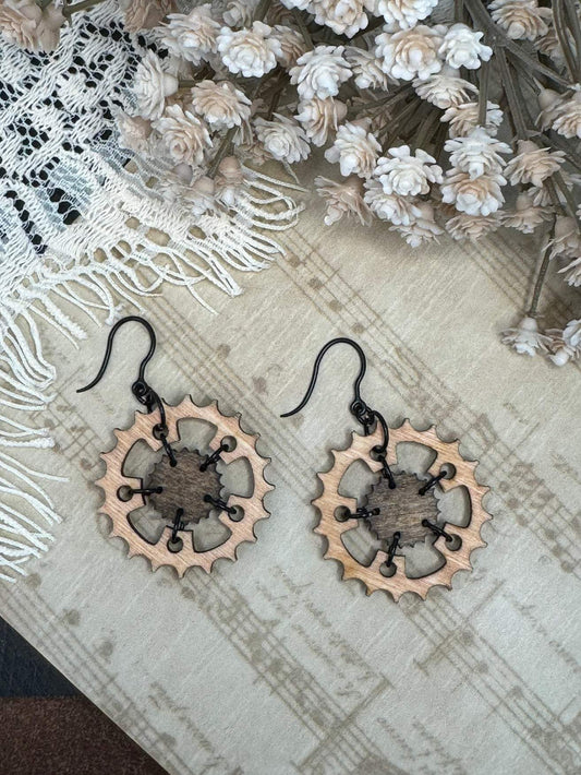 Wood Earrings