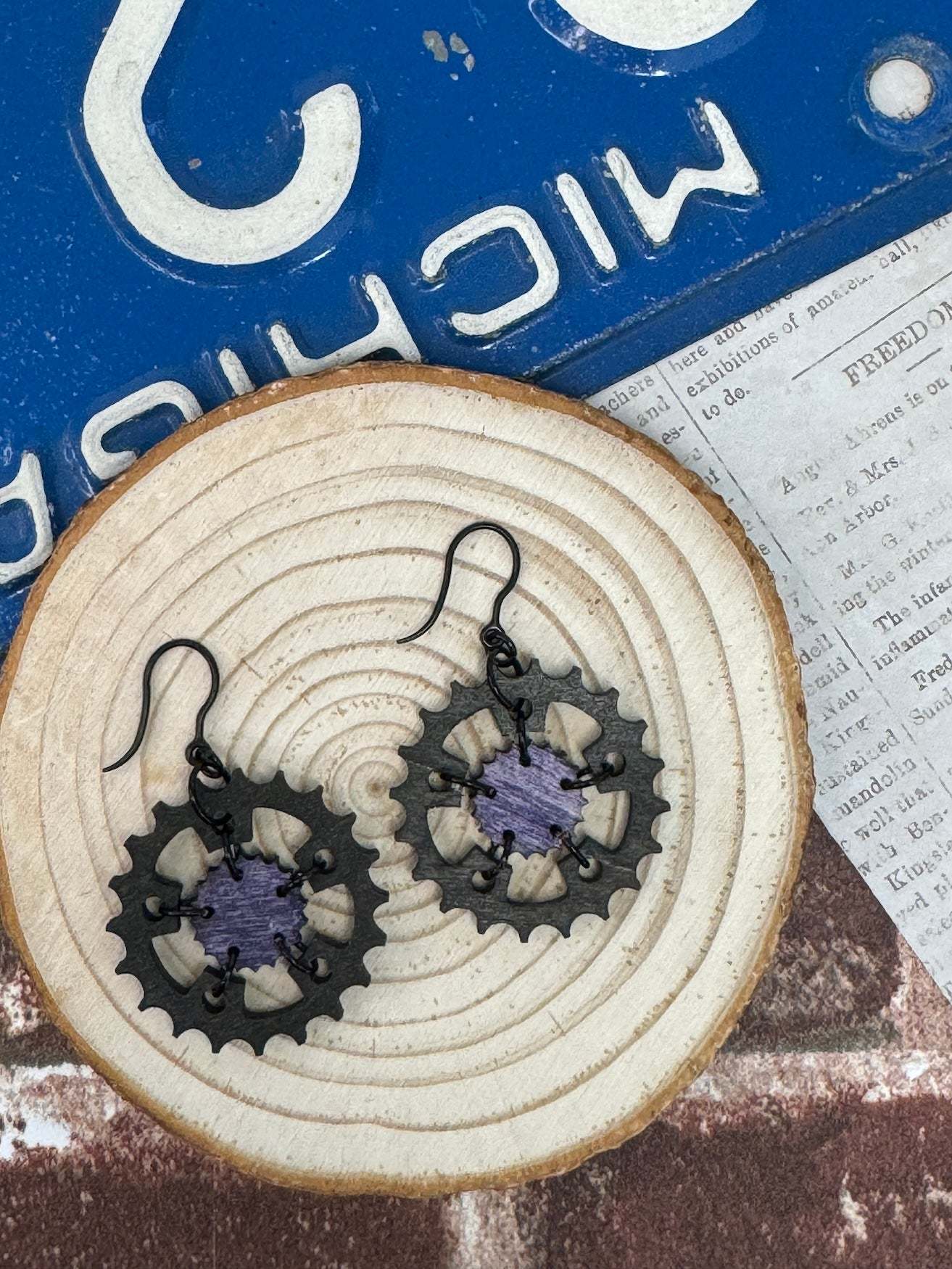 Wood Earrings