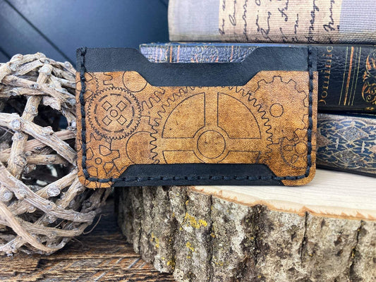 Minimalist Wallet | Steampunk Minimalist Wallet