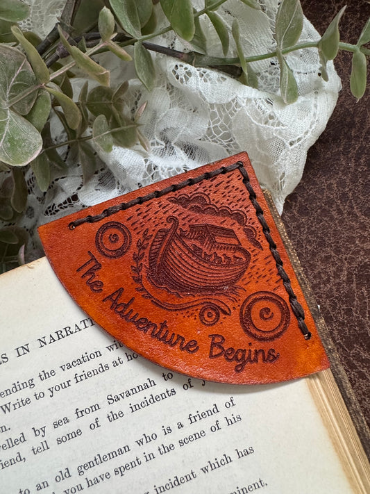 The Adventure Begins Bookmark - Ark