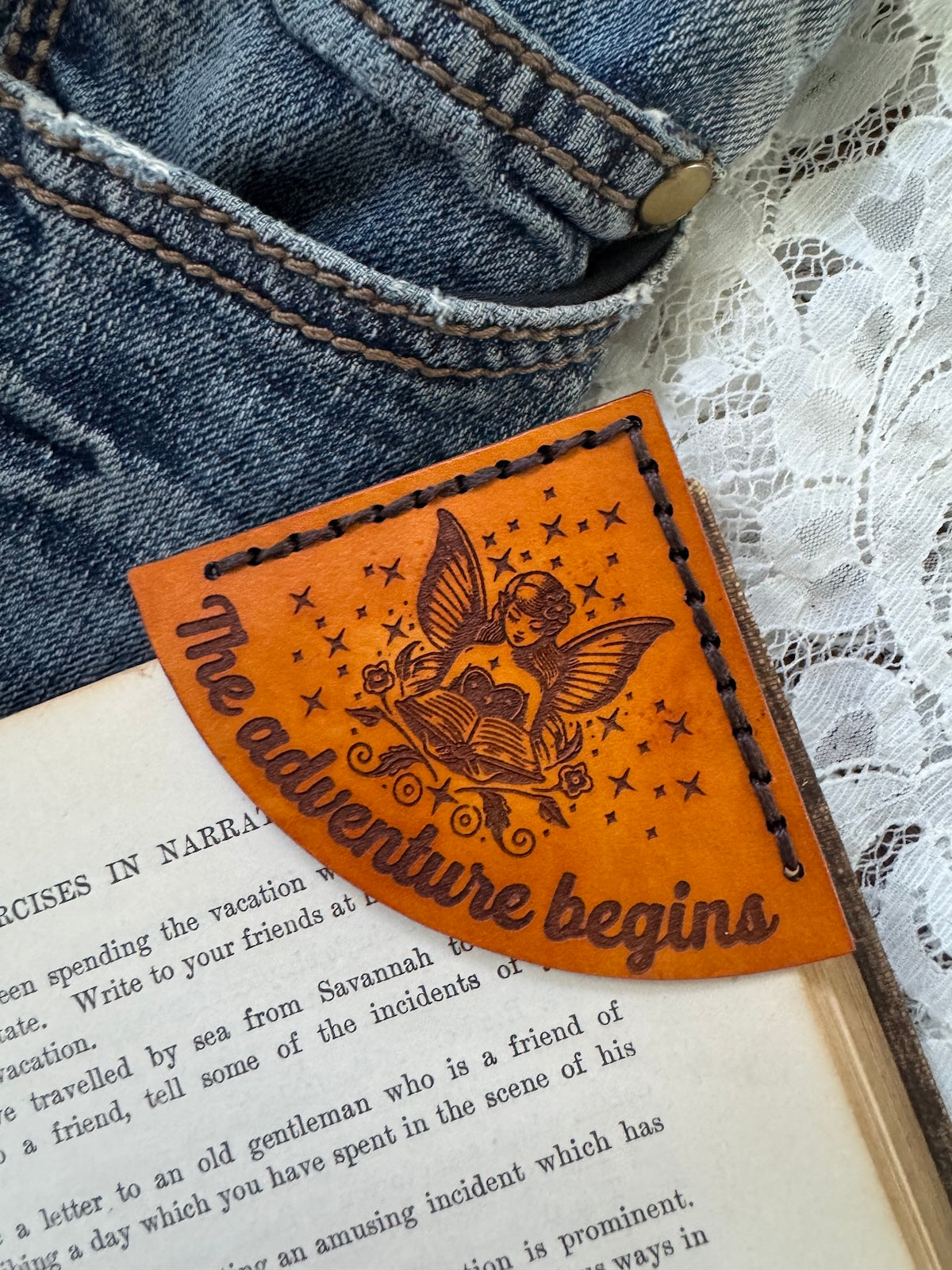 The Adventure Begins Bookmark - Fairy