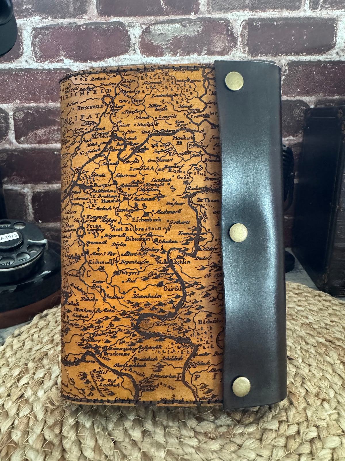 Vintage Voyage Leather Notebook