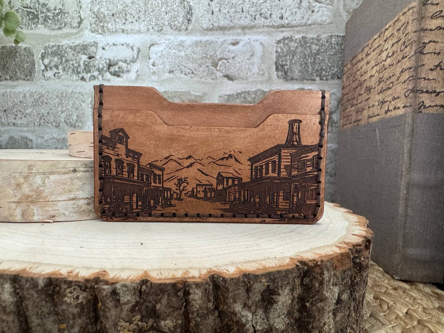 Wild West Minimalist Wallet
